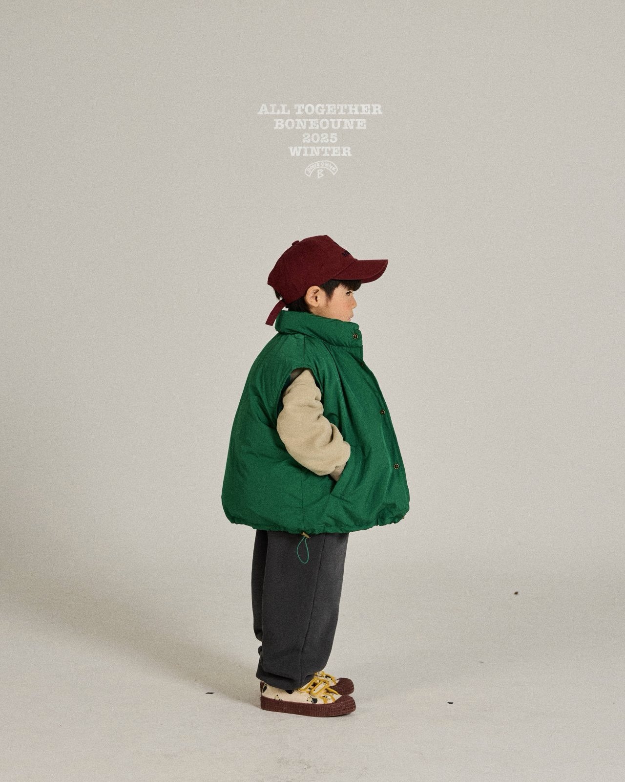 《予約》Duck Down Vest / Boneoune