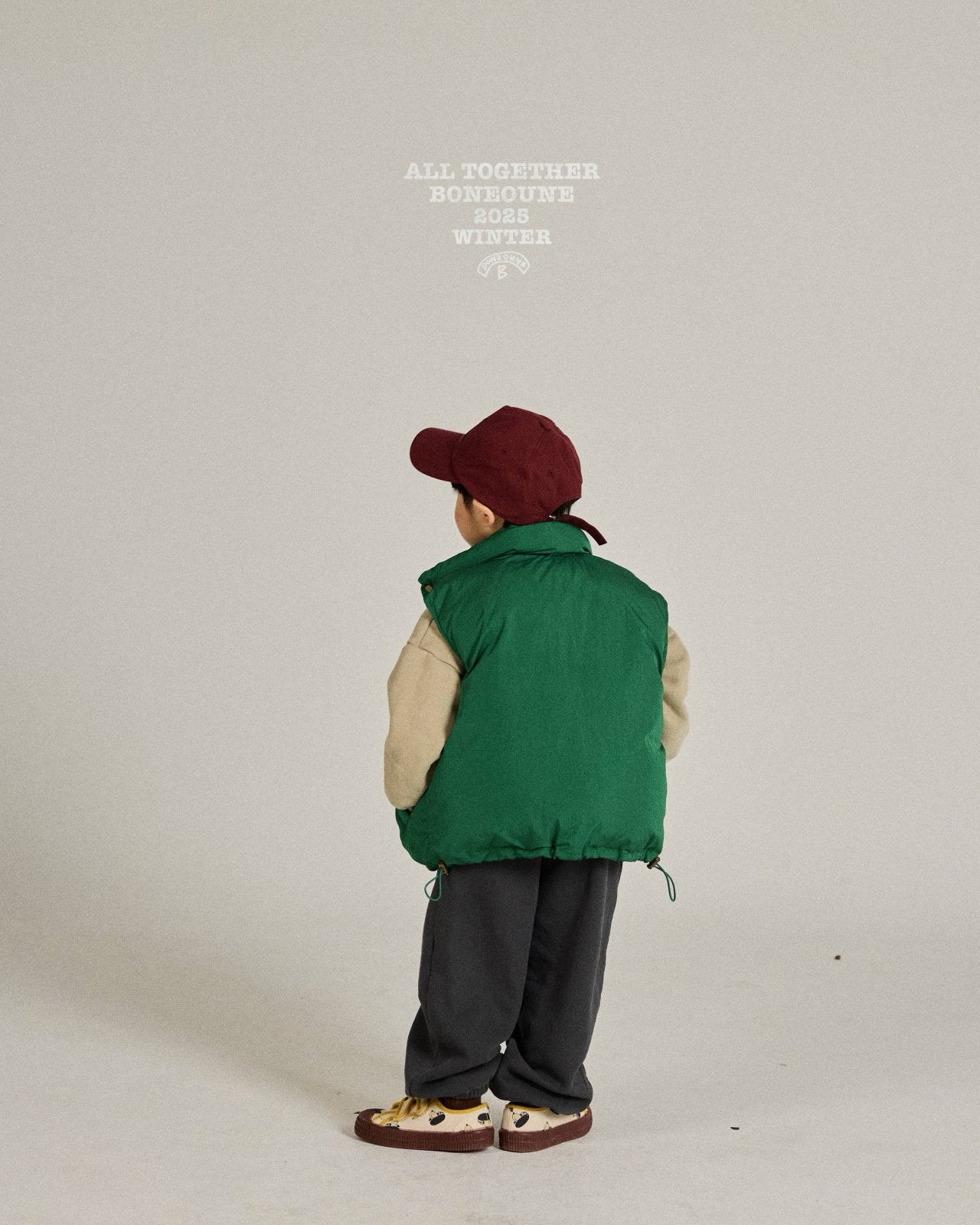 《予約》Duck Down Vest / Boneoune