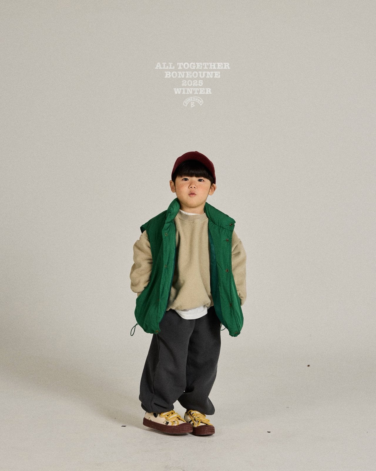 《予約》Duck Down Vest / Boneoune