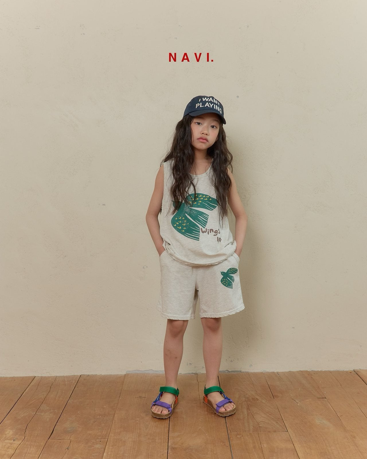 《予約》Wings Pants / Navi
