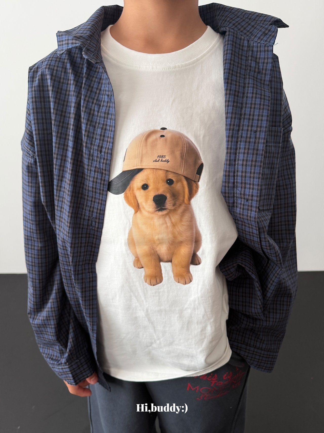 《予約》Puppy Tee/ Hi,buddy