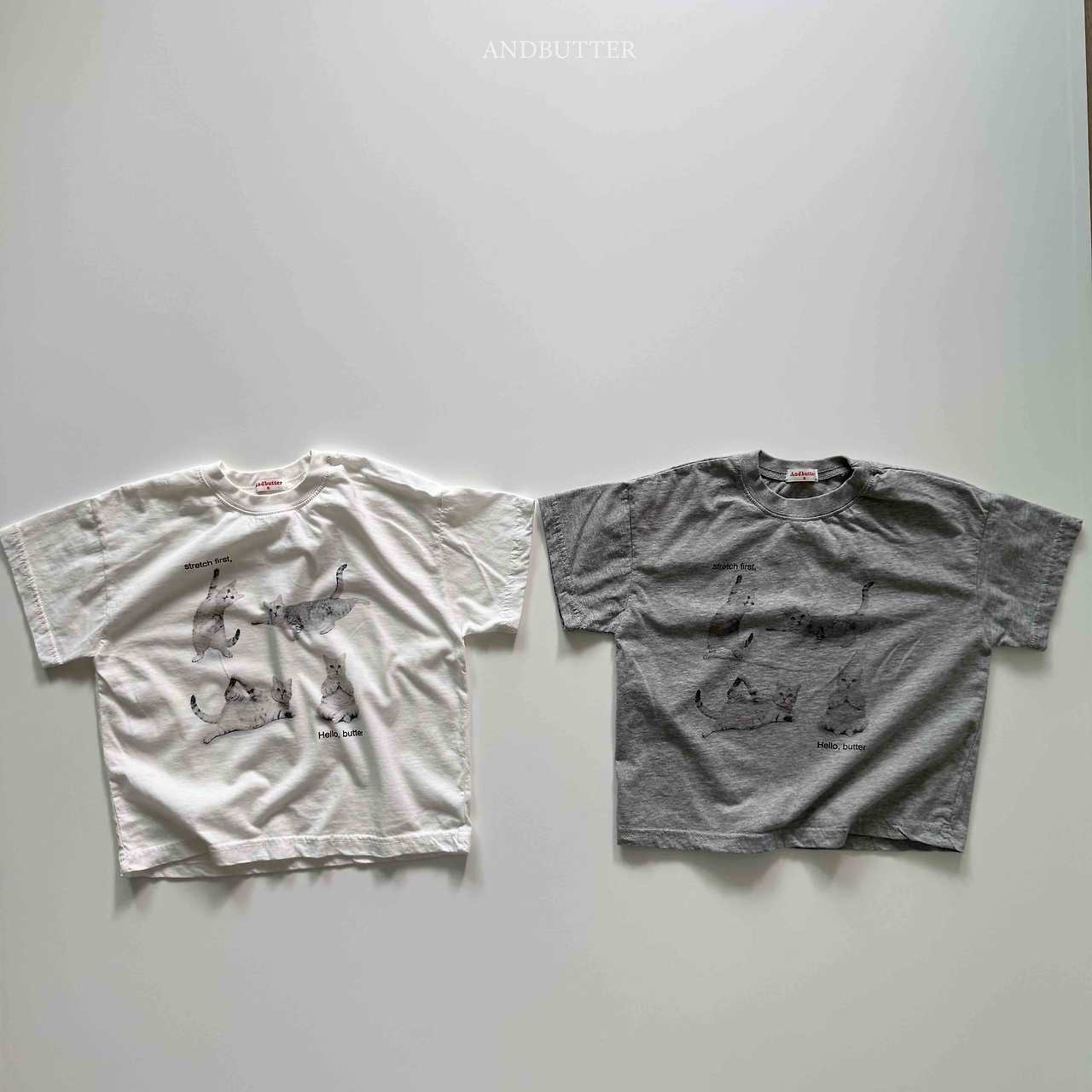 《予約》Hello Cat Tee / andbutter