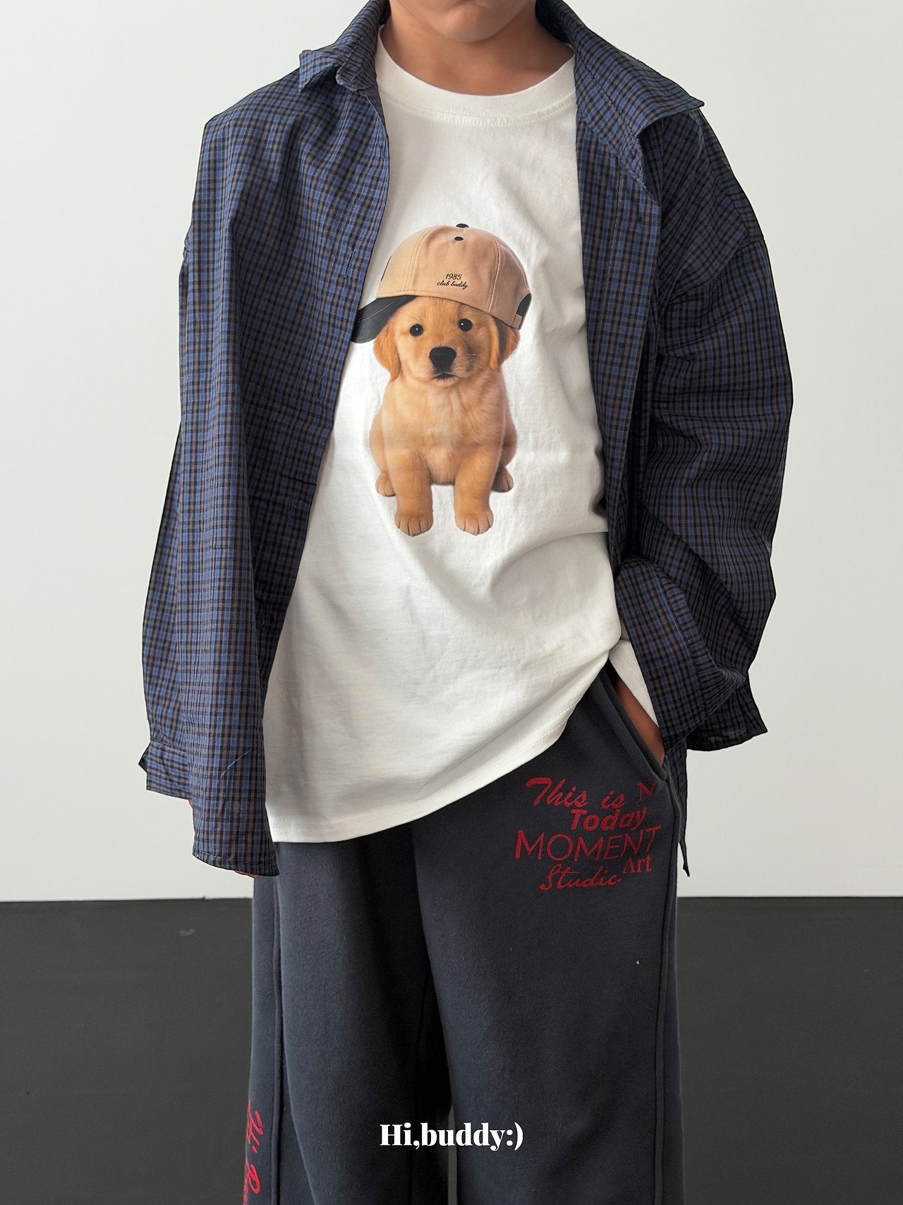 《予約》Puppy Tee/ Hi,buddy