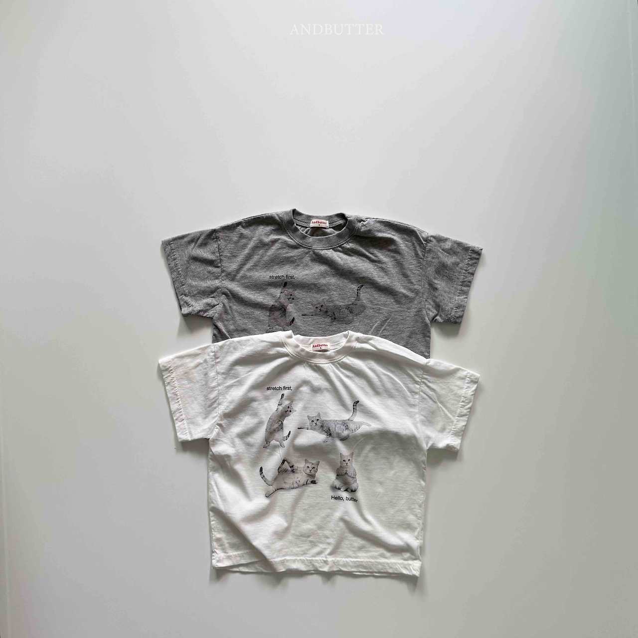 《予約》Hello Cat Tee / andbutter