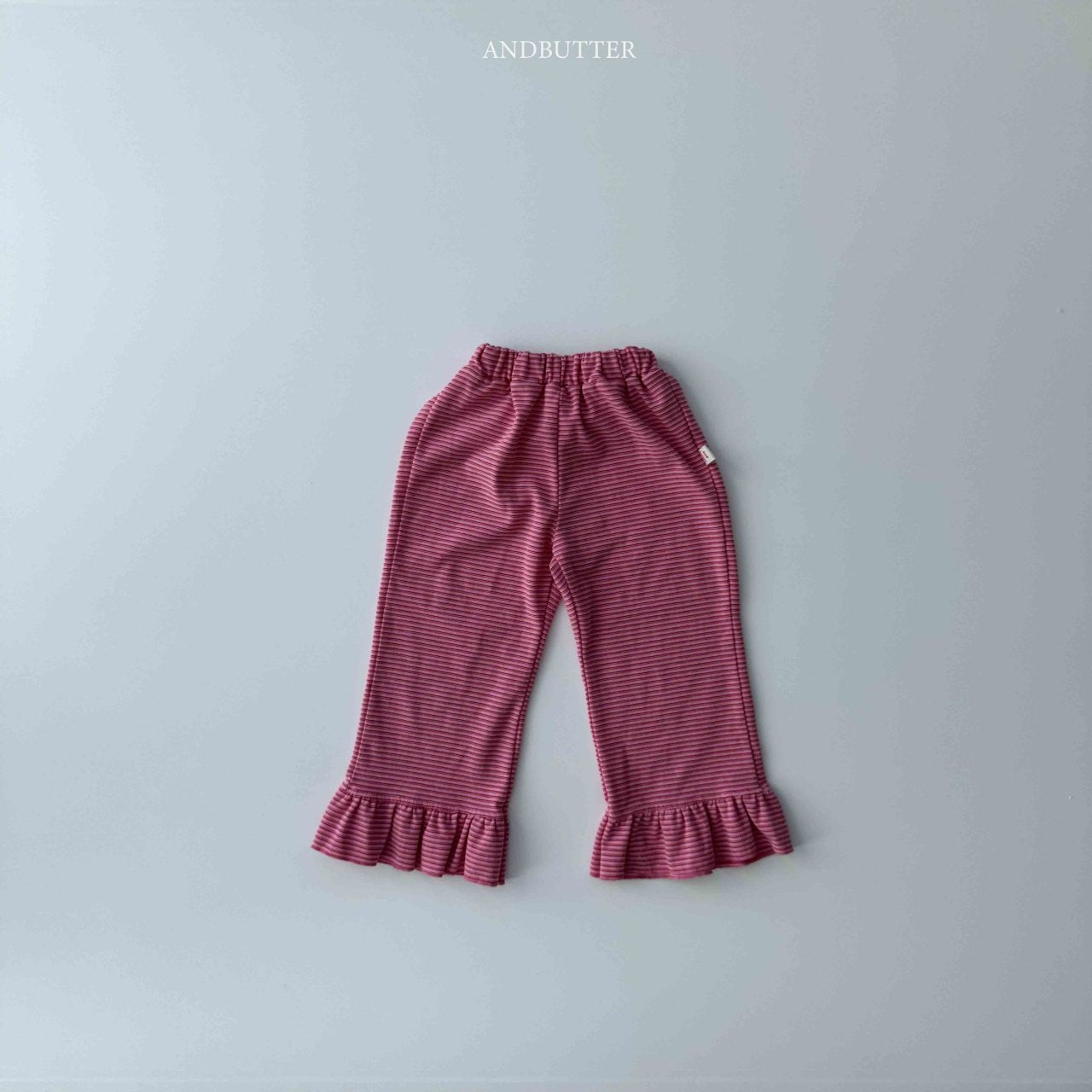 《予約》Frill Bootcut Pants / andbutter