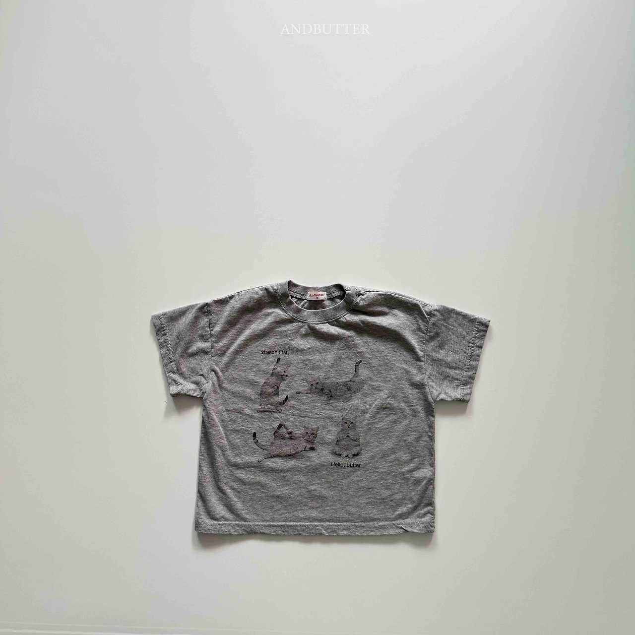 《予約》Hello Cat Tee / andbutter