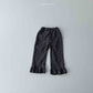 《予約》Frill Bootcut Pants / andbutter