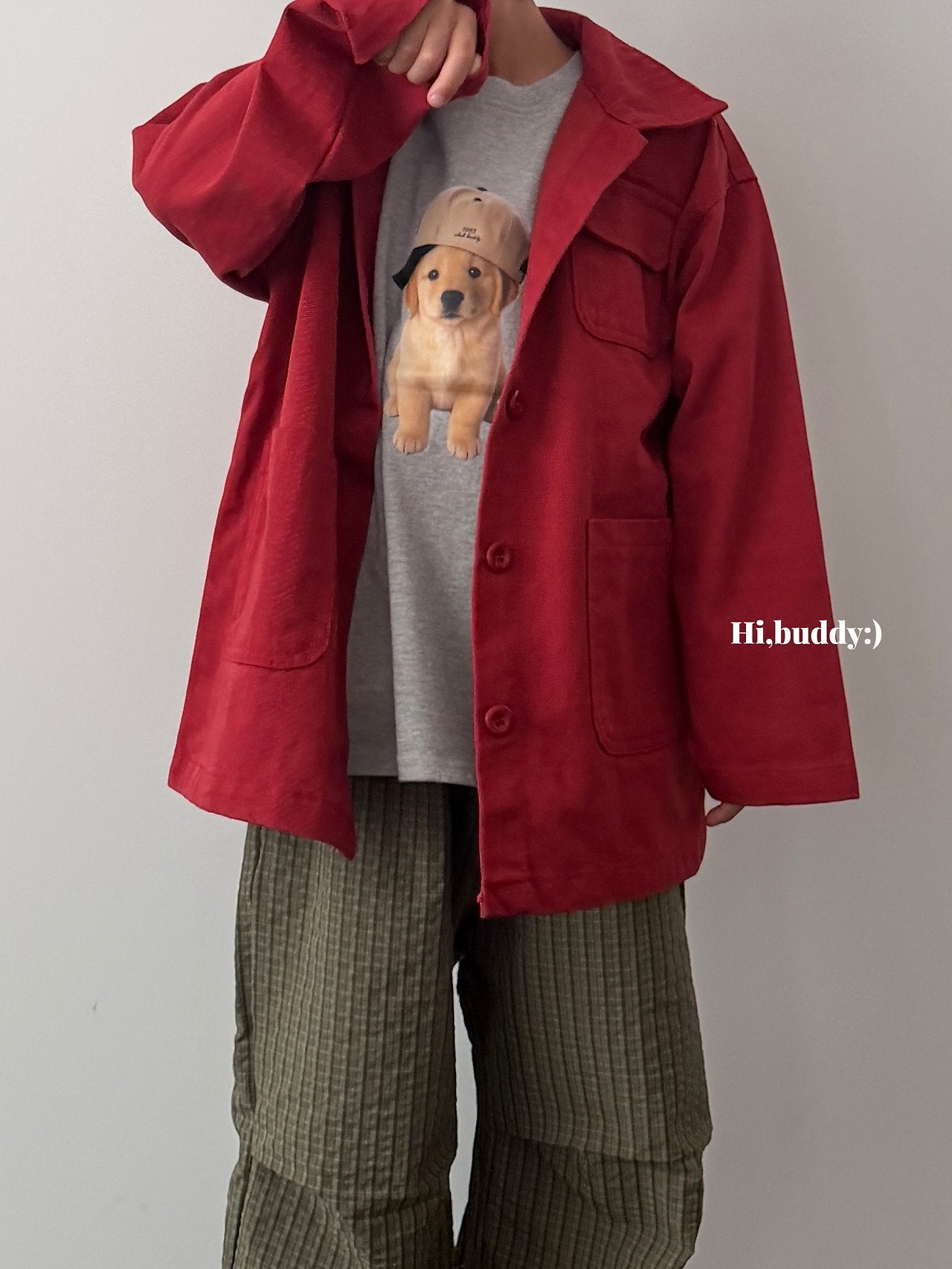 《予約》Puppy Tee/ Hi,buddy