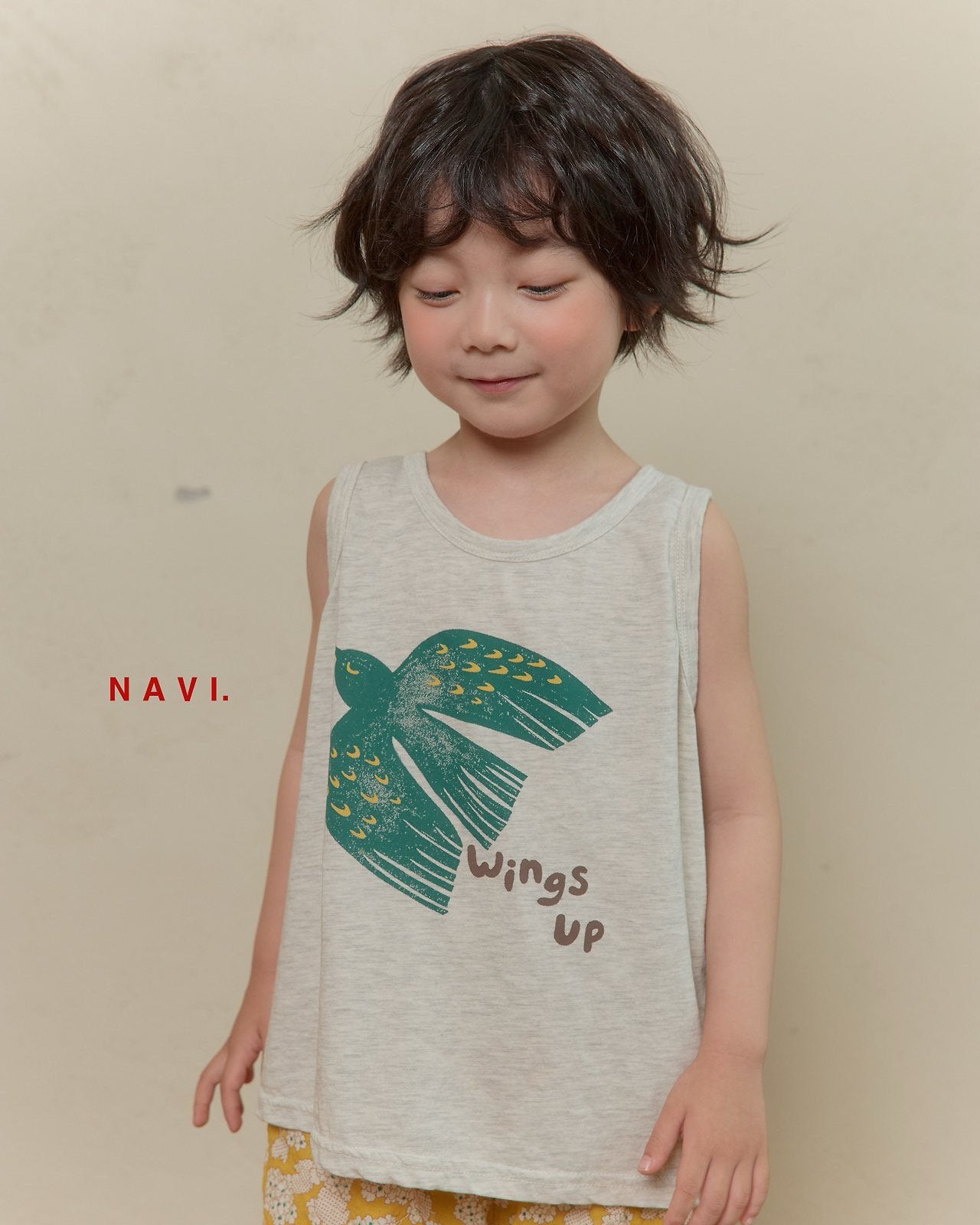 《予約》Wings Sleeveless / Navi
