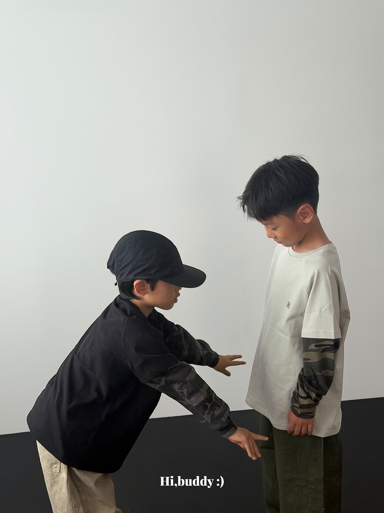《予約》Double Camo Tee / Hi,buddy