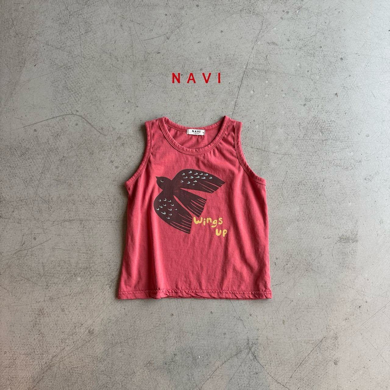 《予約》Wings Sleeveless / Navi