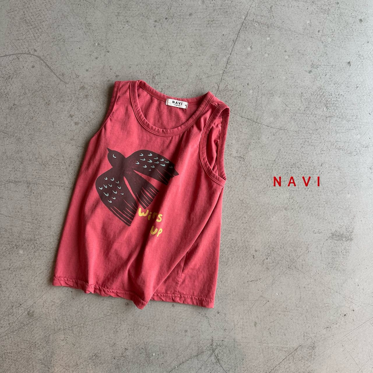 《予約》Wings Sleeveless / Navi