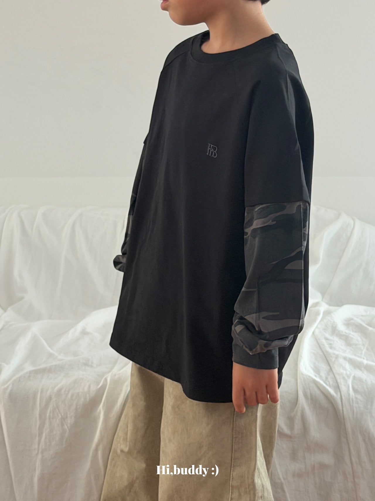《予約》Double Camo Tee / Hi,buddy
