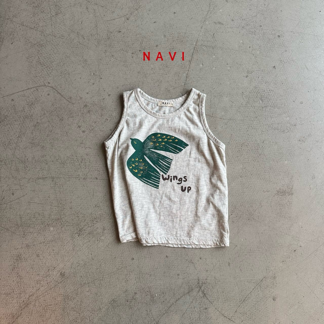 《予約》Wings Sleeveless / Navi