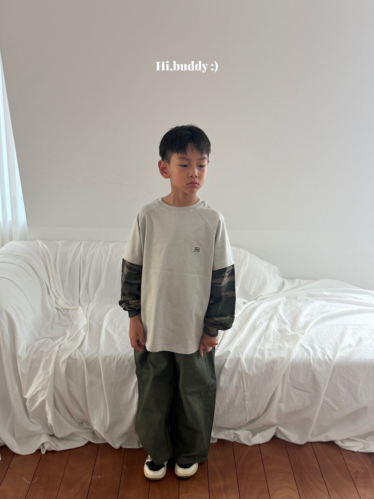 《予約》Double Camo Tee / Hi,buddy