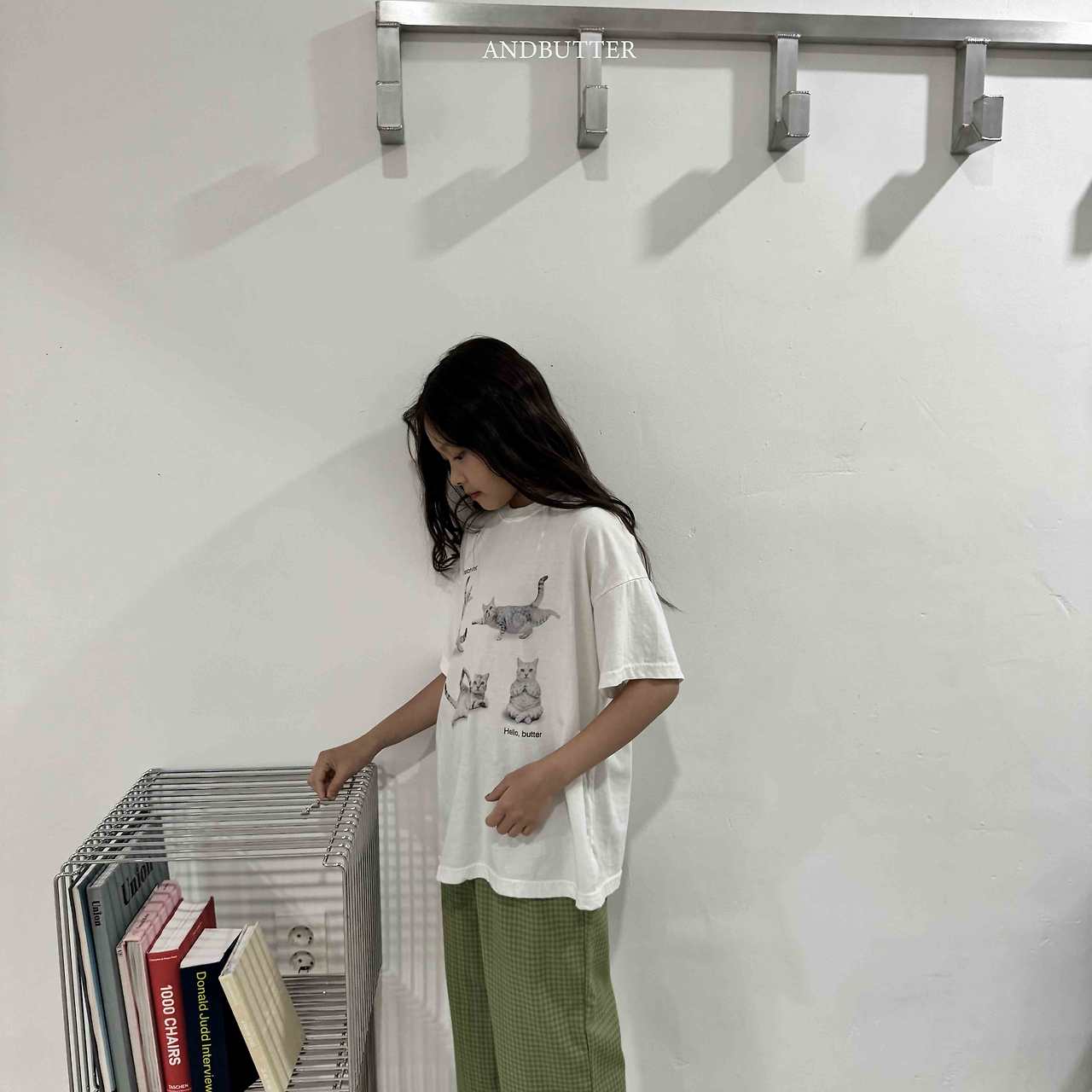 《予約》Hello Cat Tee / andbutter