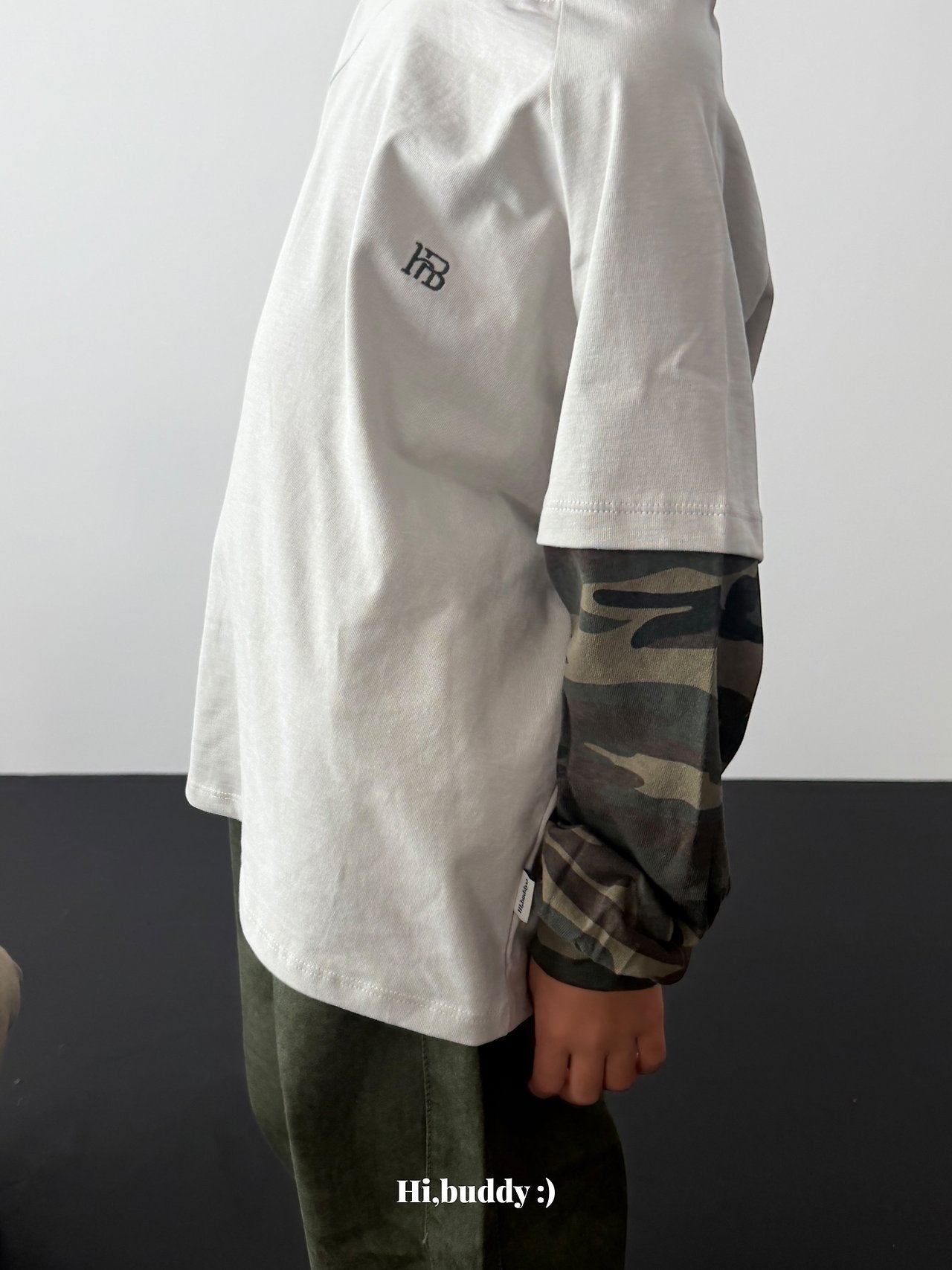 《予約》Double Camo Tee / Hi,buddy