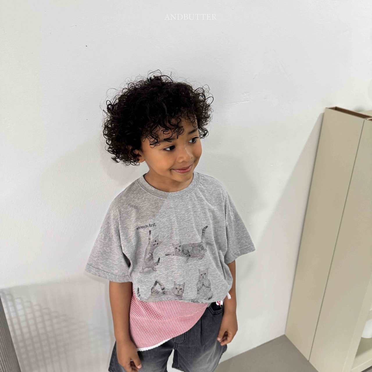 《予約》Hello Cat Tee / andbutter