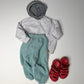 《予約》Button Raglan Sweat / ANDBUTTER