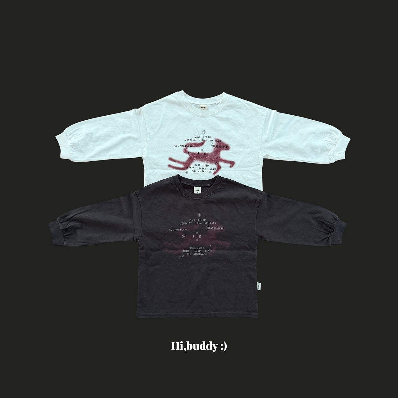 《予約》Horse Tee / Hi,buddy