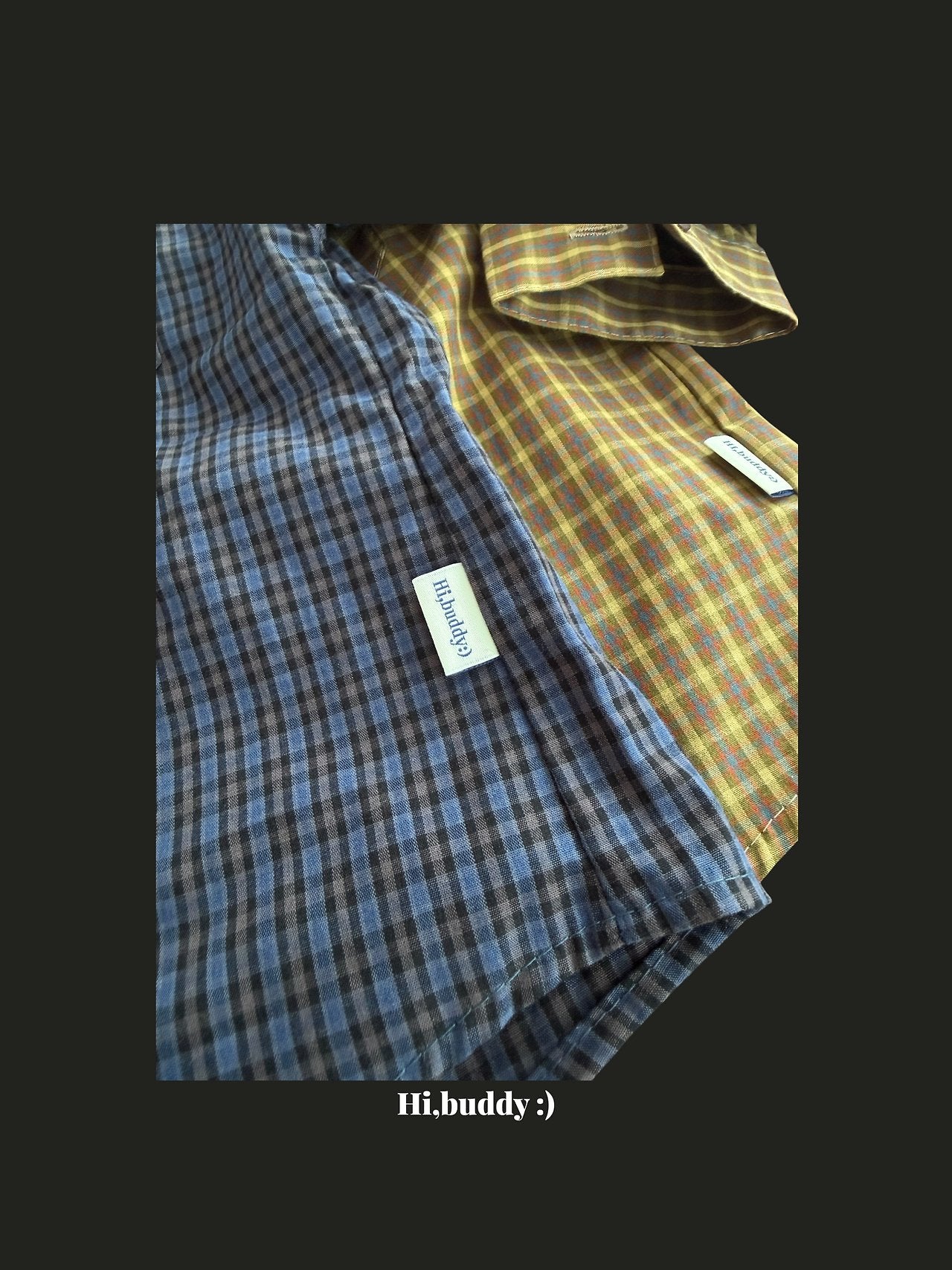 《予約》Check Day Shirt / Hi,buddy