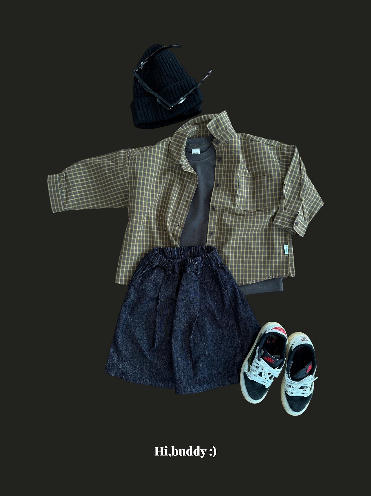 《予約》Check Day Shirt / Hi,buddy