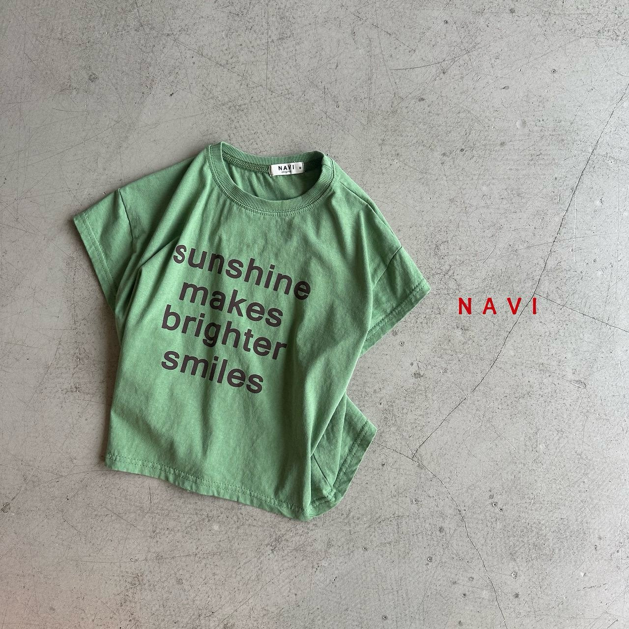 《予約》Smile Tee / Navi