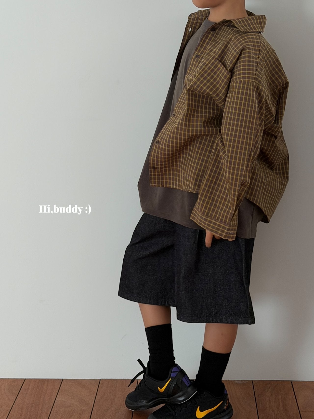 《予約》Check Day Shirt / Hi,buddy