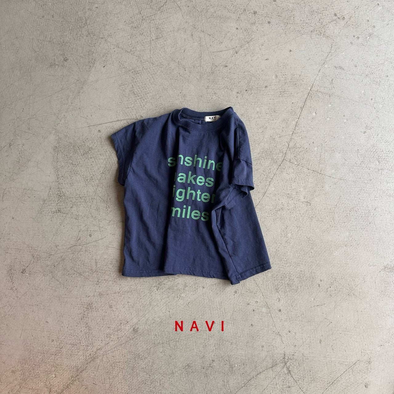 《予約》Smile Tee / Navi