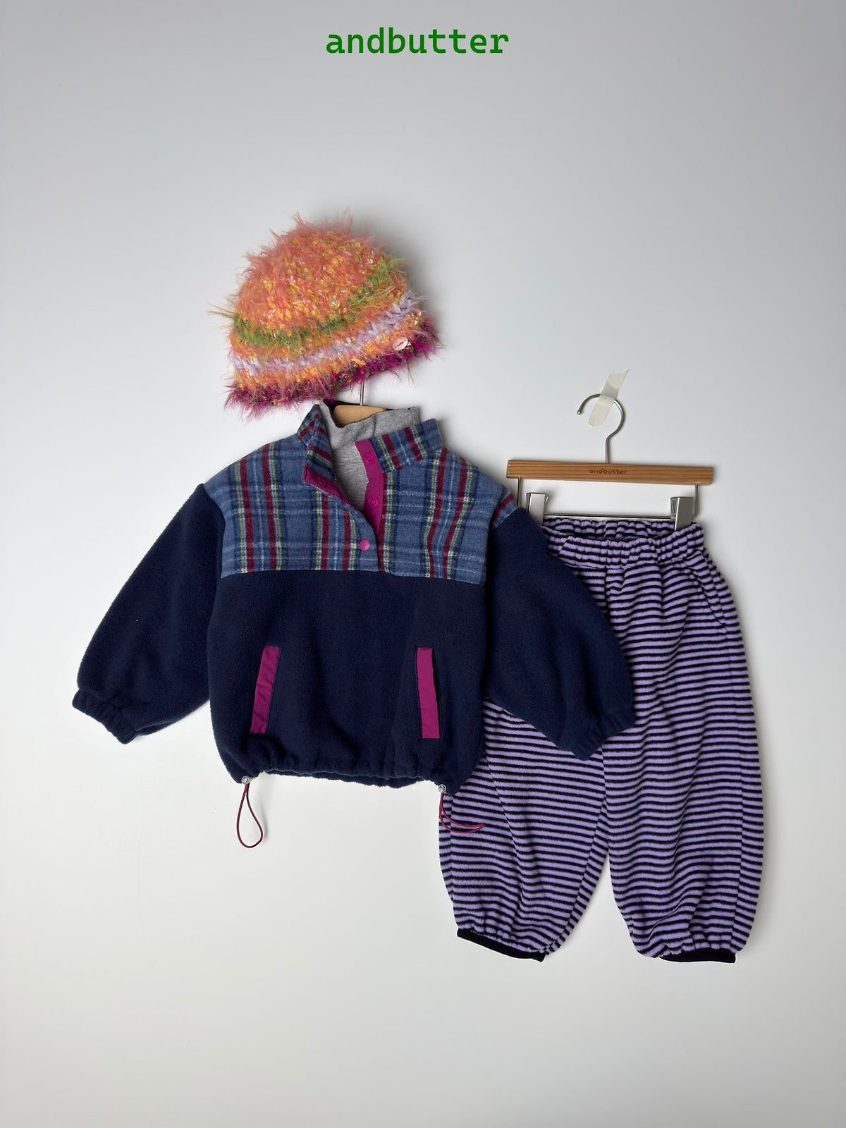 《予約》Grape Pants / ANDBUTTER