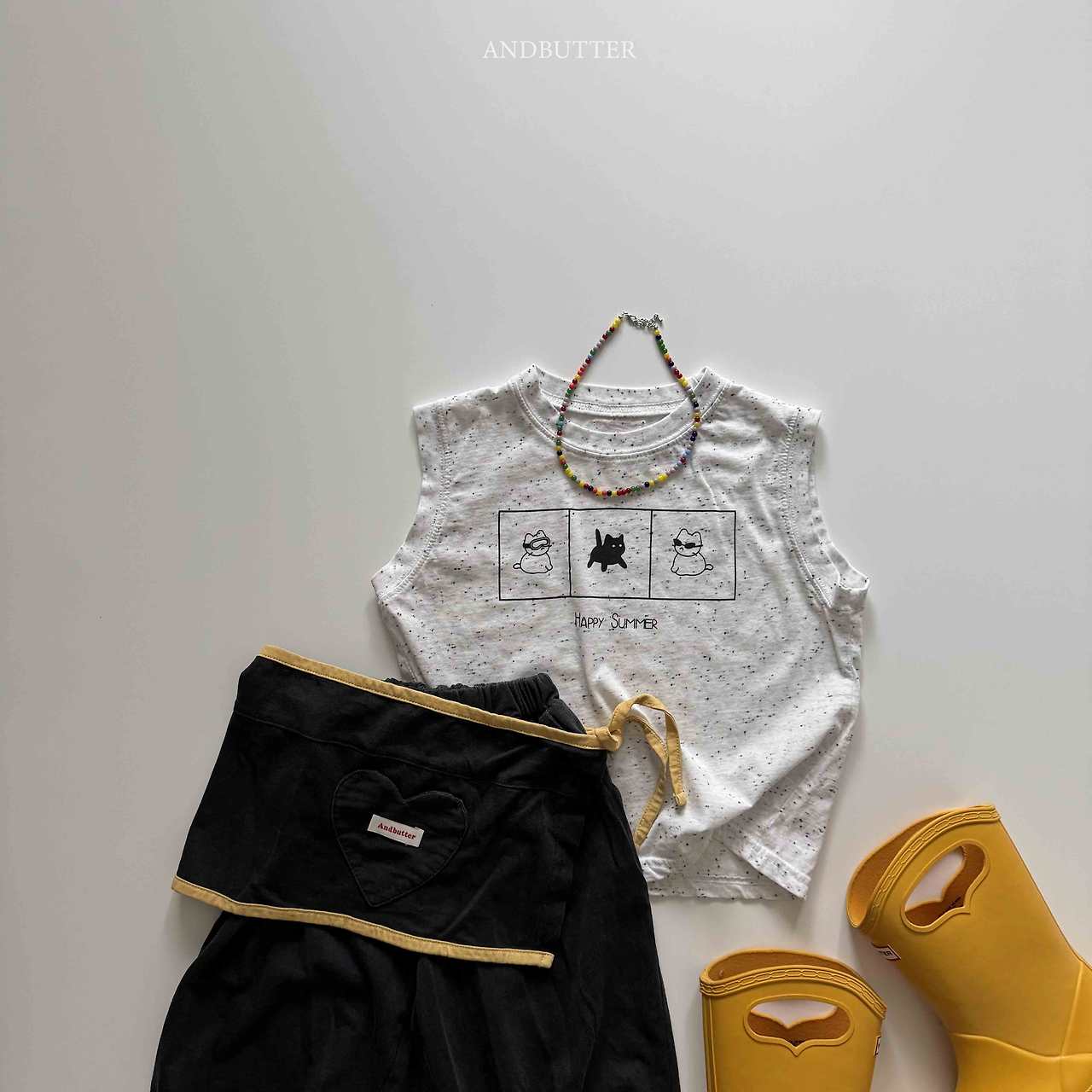 《予約》Apron Pants / andbutter