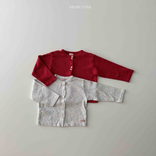 《予約》Two-Button Cardigan / andbutter