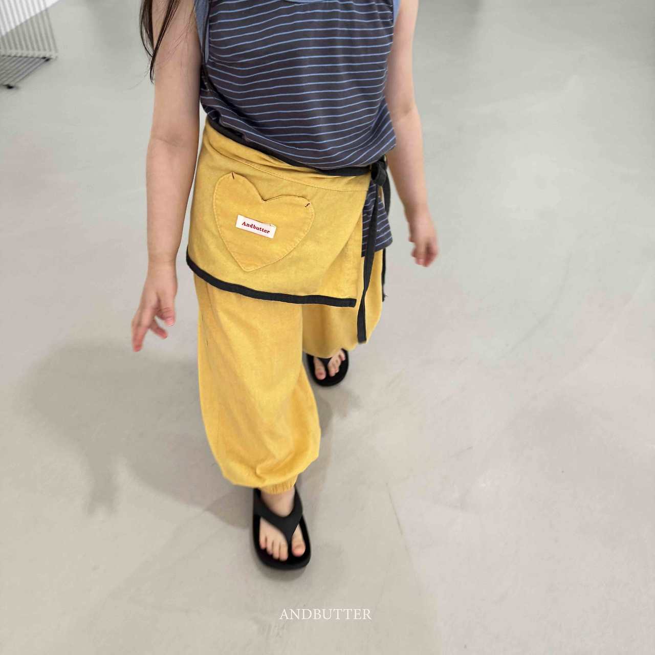 《予約》Apron Pants / andbutter