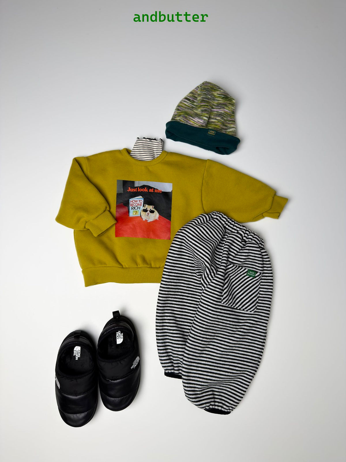 《予約》Grape Pants / ANDBUTTER