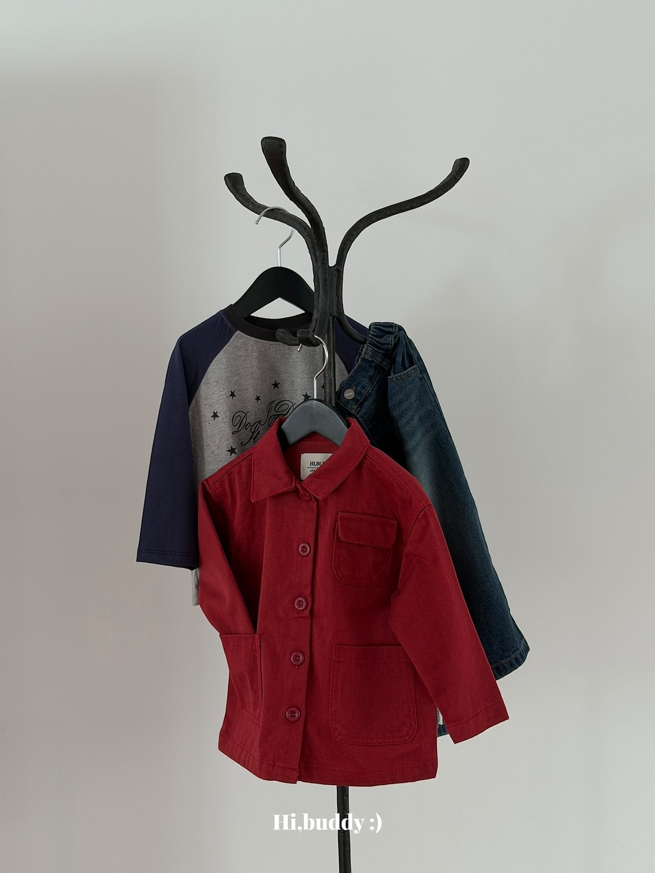 《予約》Star Raglan Tee / Hi,buddy