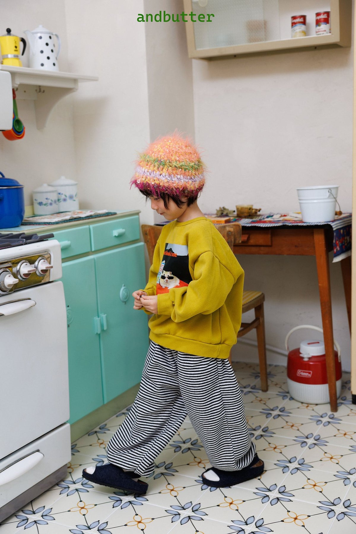 《予約》Grape Pants / ANDBUTTER