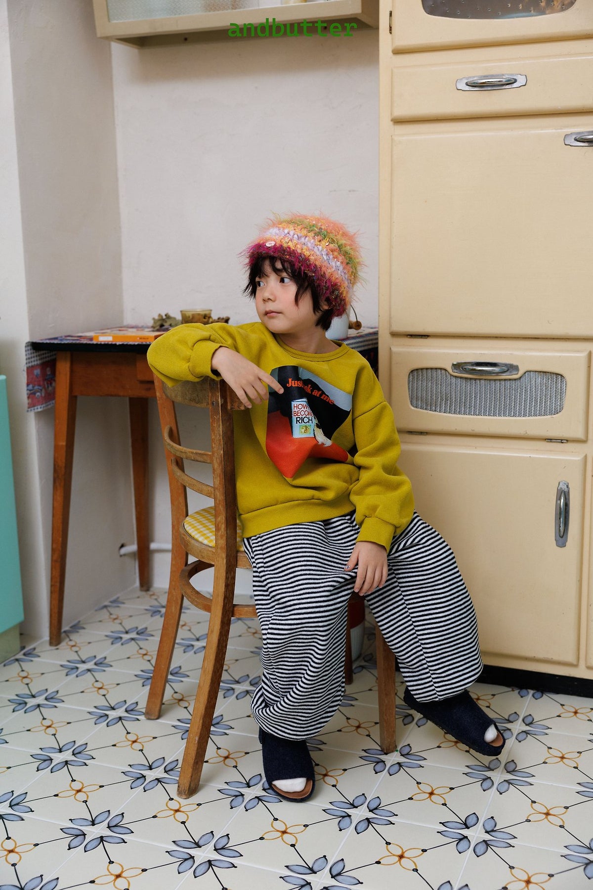 《予約》Grape Pants / ANDBUTTER
