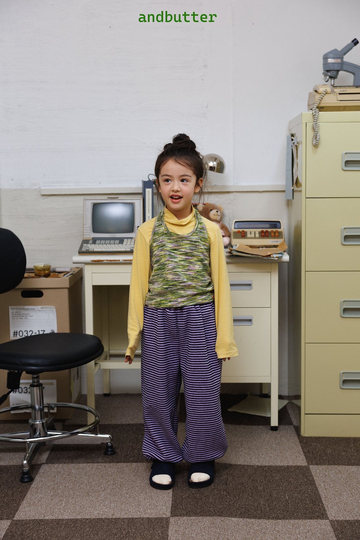 《予約》Grape Pants / ANDBUTTER