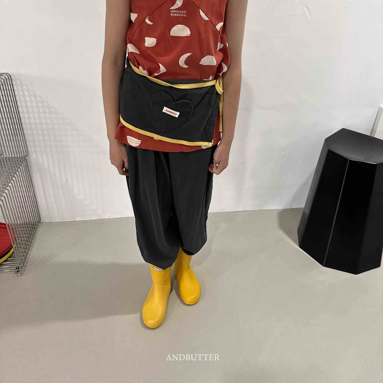 《予約》Apron Pants / andbutter