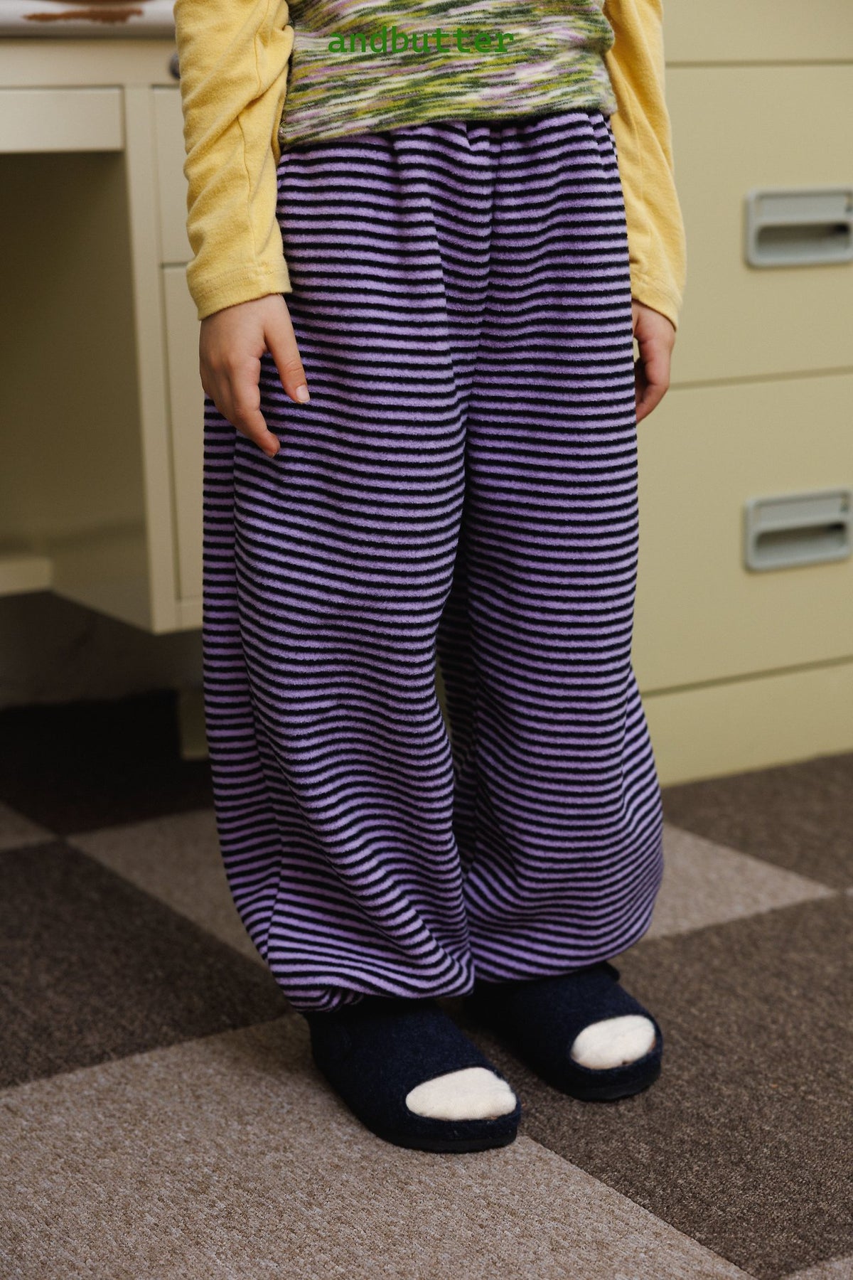 《予約》Grape Pants / ANDBUTTER