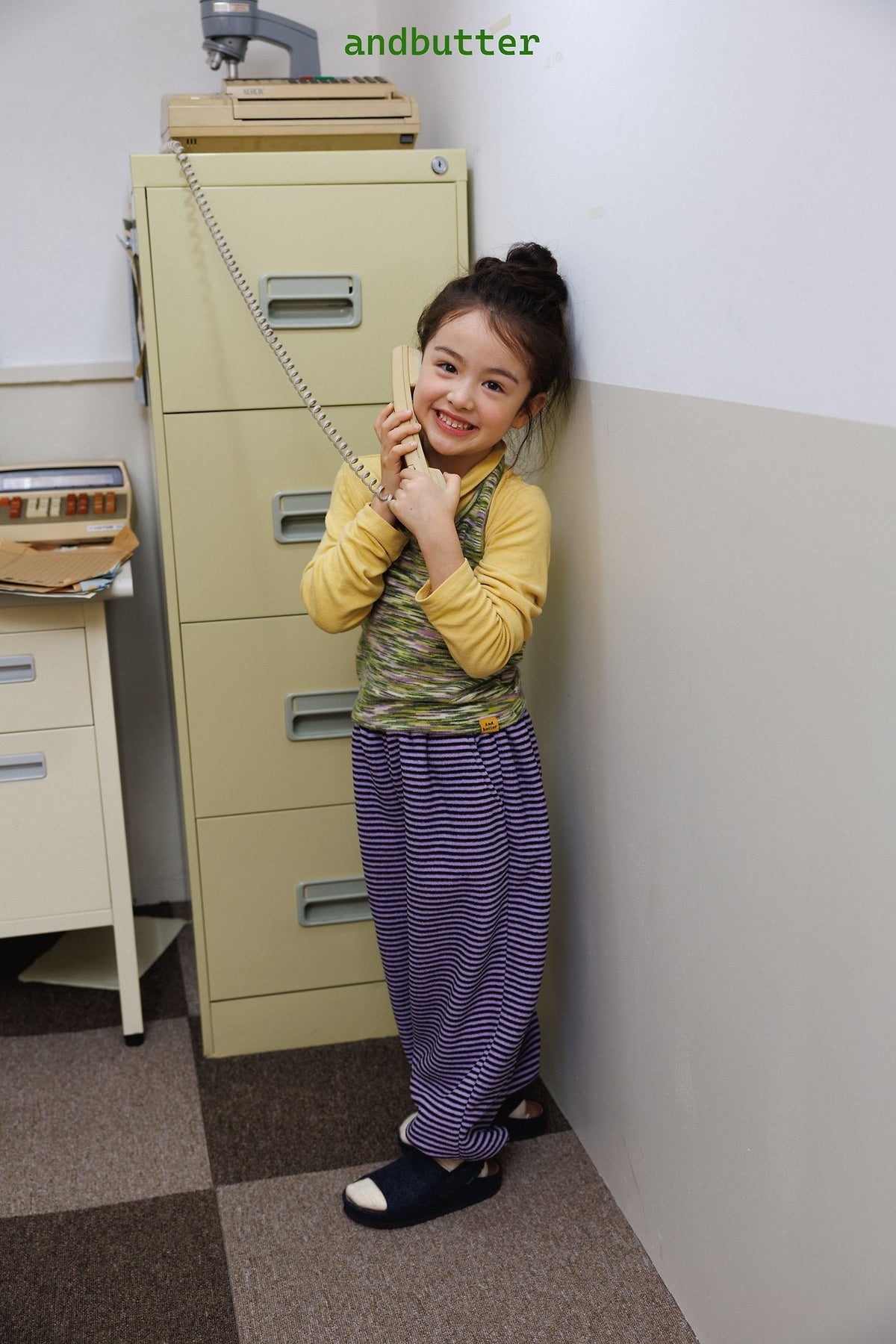 《予約》Grape Pants / ANDBUTTER