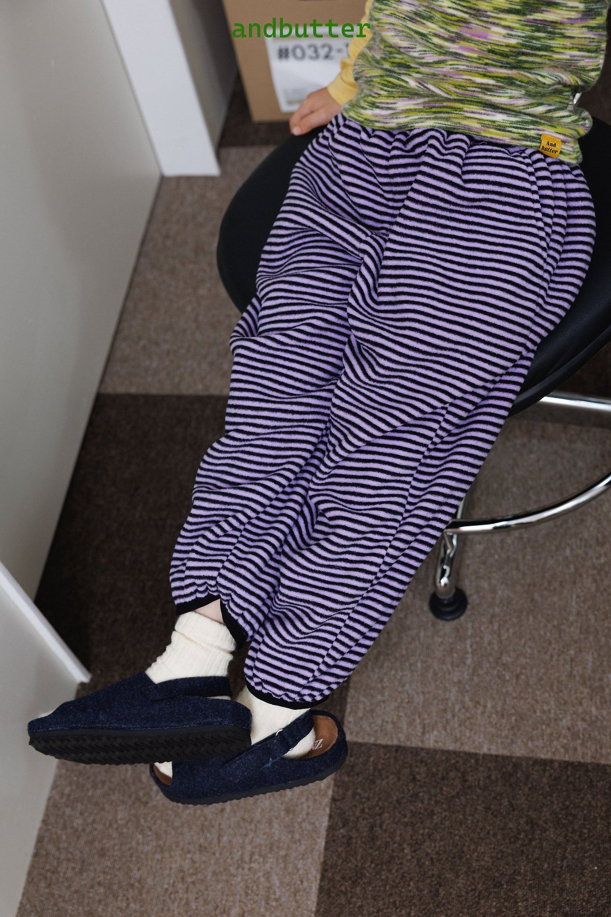 《予約》Grape Pants / ANDBUTTER
