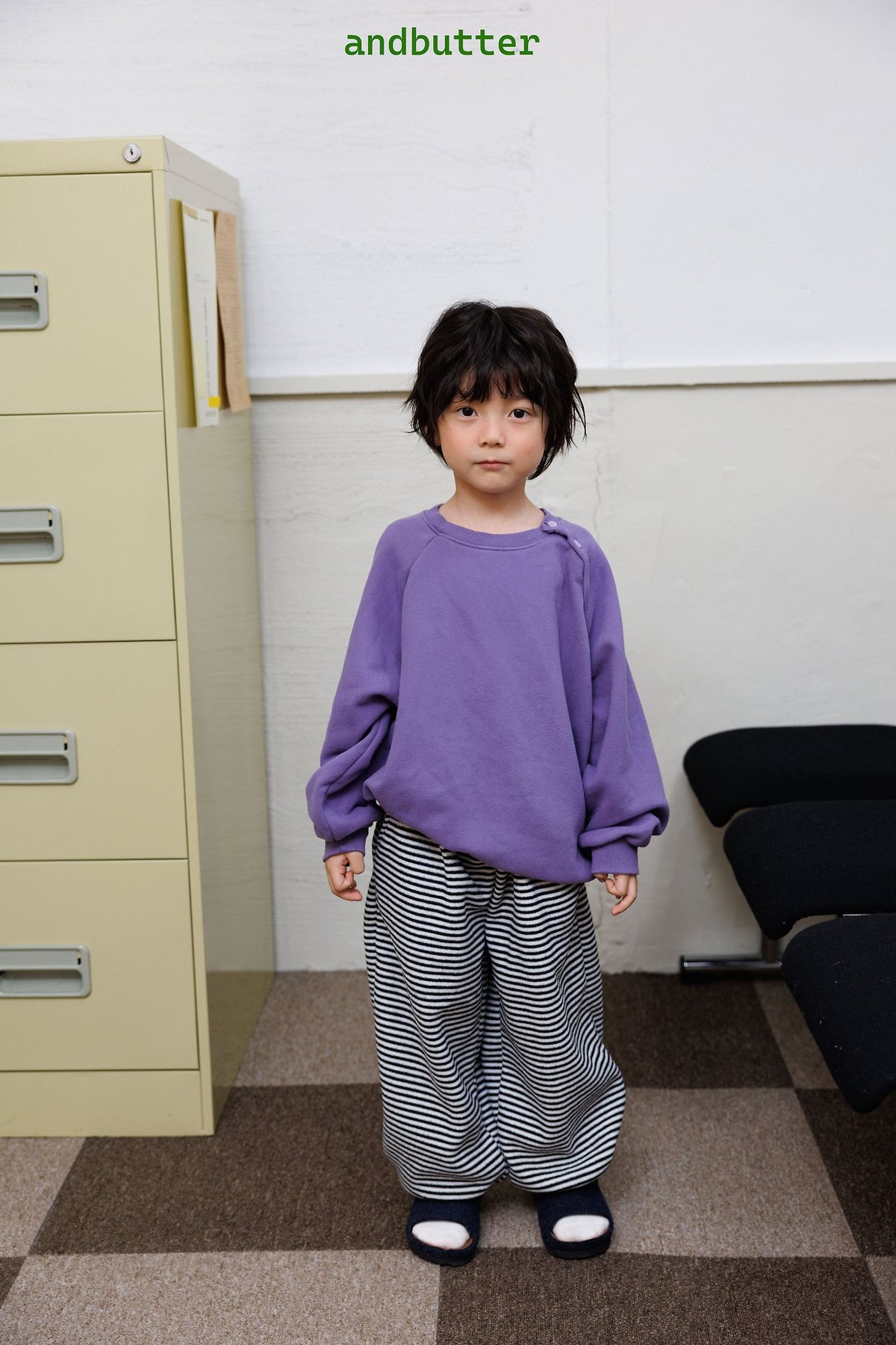 《予約》Grape Pants / ANDBUTTER