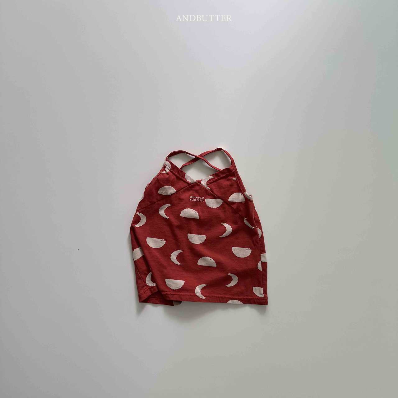 《予約》Moon Line Sleeveless / andbutter