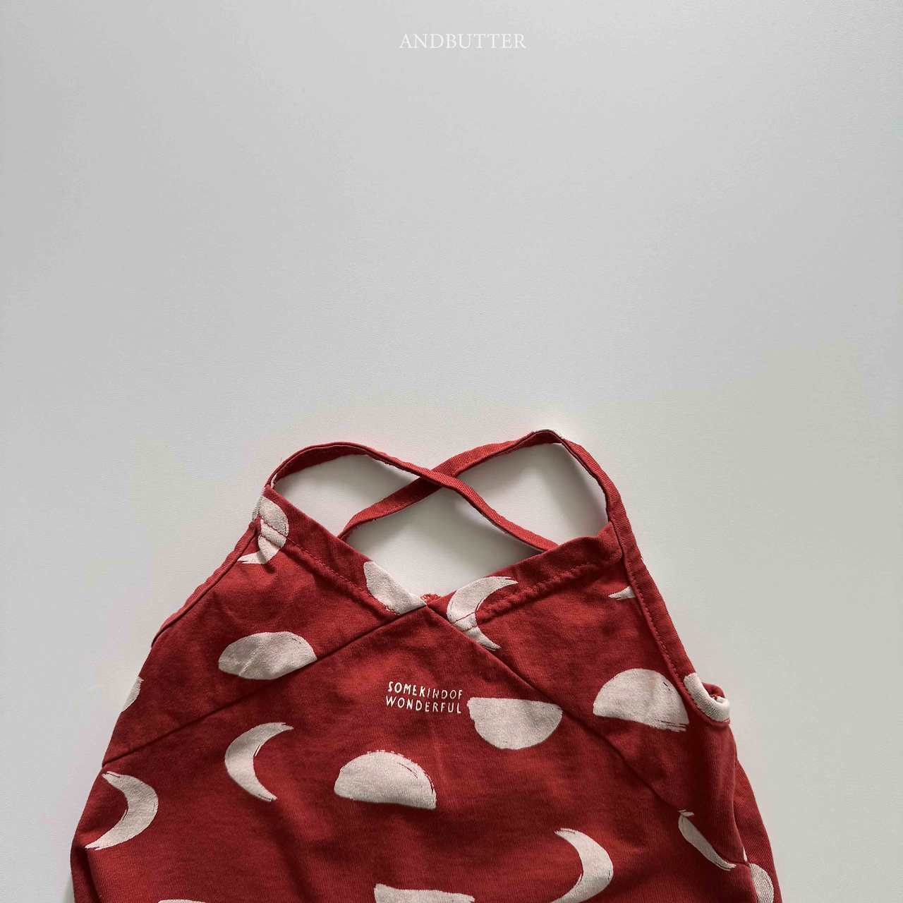 《予約》Moon Line Sleeveless / andbutter