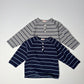 《予約》Flap Stripe Tee / ANDBUTTER