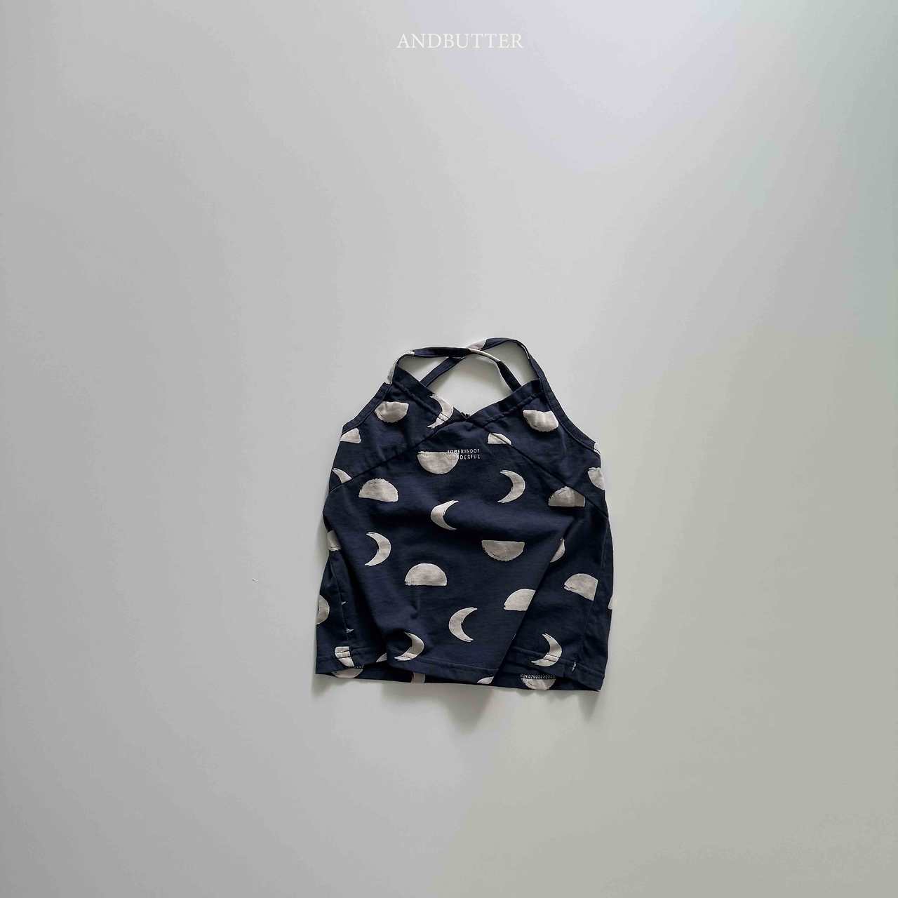 《予約》Moon Line Sleeveless / andbutter
