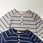 《予約》Flap Stripe Tee / ANDBUTTER