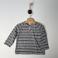 《予約》Flap Stripe Tee / ANDBUTTER