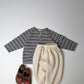 《予約》Flap Stripe Tee / ANDBUTTER